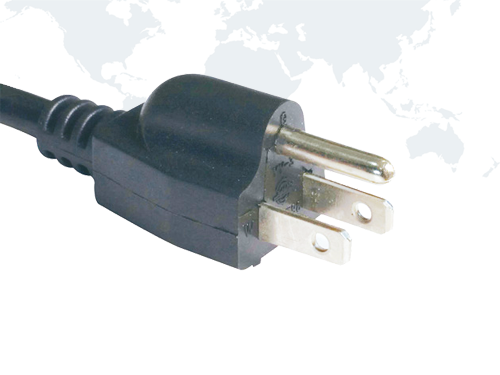 USA NEMA 5-15P Plug American Power Supply Cords USA NEMA 5-15P Plug American Power Supply Cords