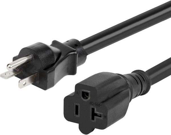 American Extension cords NEMA 6-15P NEMA 6-15R American Extension cords NEMA 6-15P NEMA 6-15R
