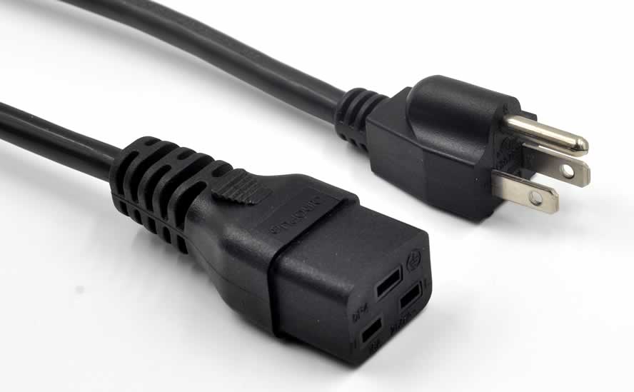 American Power Cord UL certified 3 PINS NEMA 5-15P NEMA5-15R American Power Cord UL certified 3 PINS NEMA 5-15P NEMA5-15R